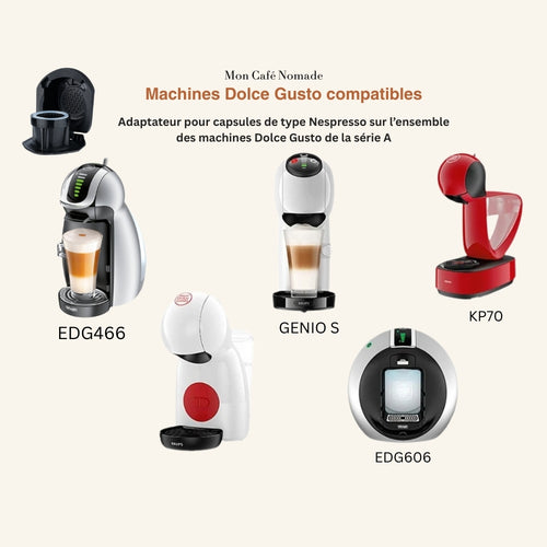 CAPSULE SERIE A  - Adaptateur Capsules type Nespresso