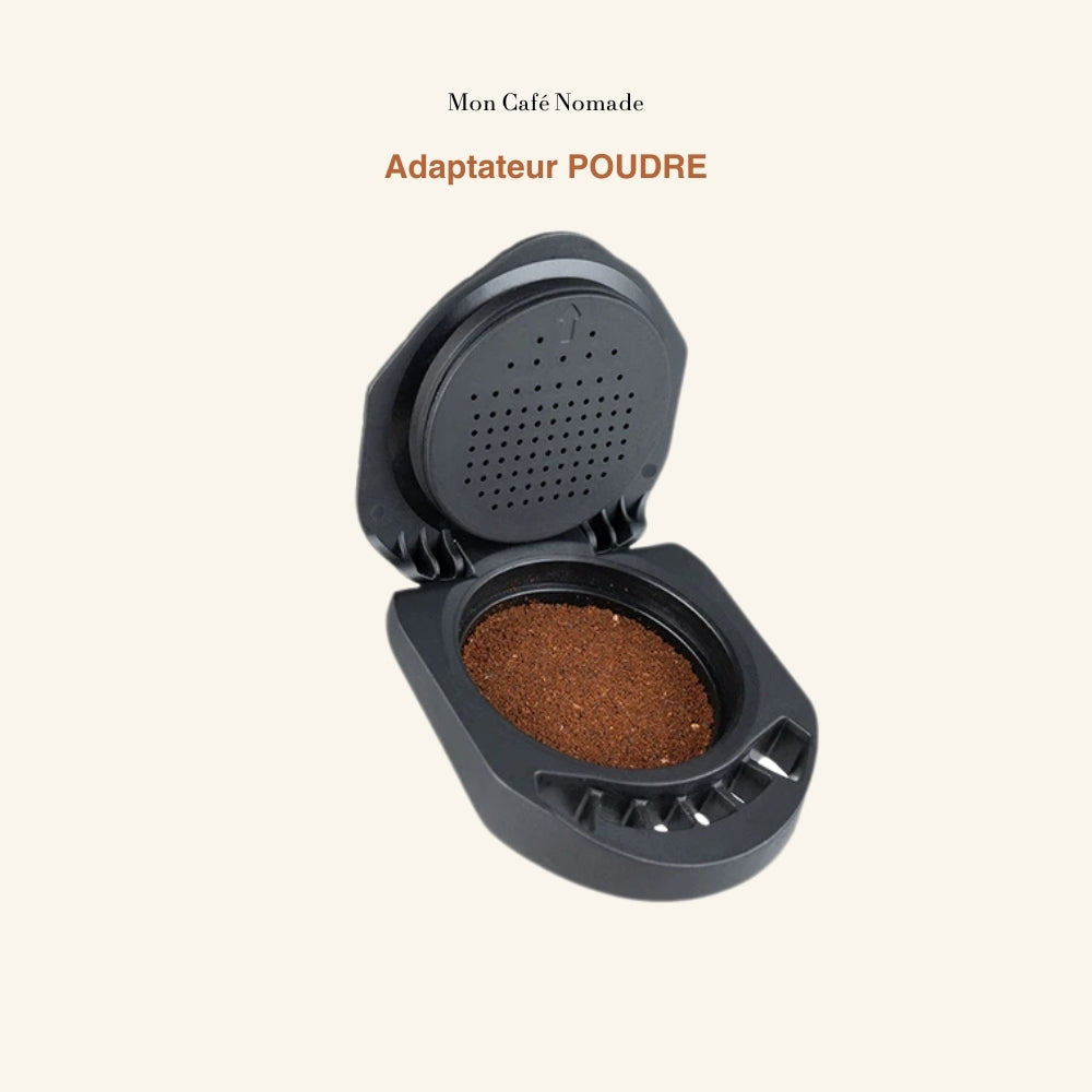 ADAPTATEUR POUDRE  - Adaptateur pour café en poudre et substitut en poudre