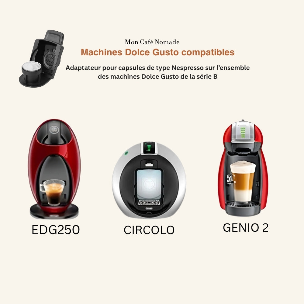 CAPSULE SERIE B  - Adaptateur Capsules type Nespresso